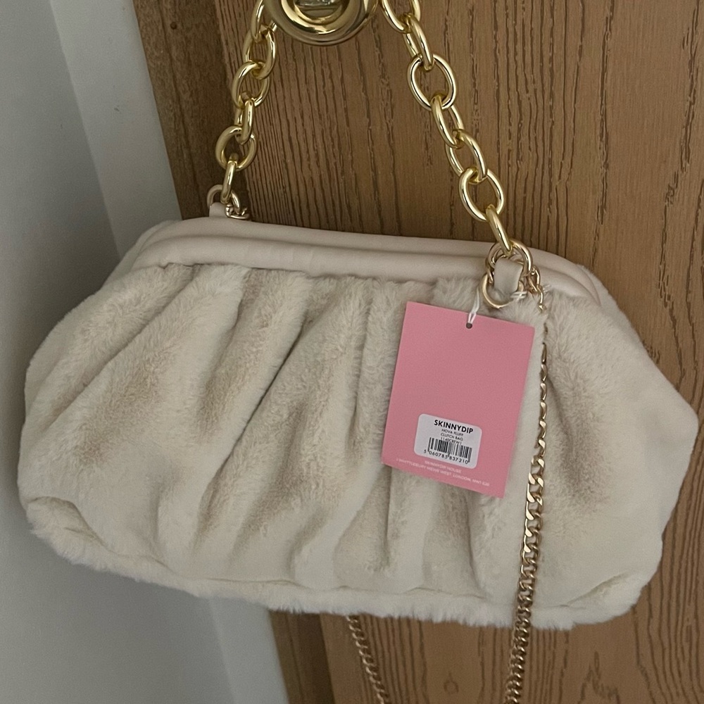 SkinnyDip London, Nova Fluff Clutch Bag